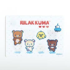 Rilakkuma Holographic Stickers