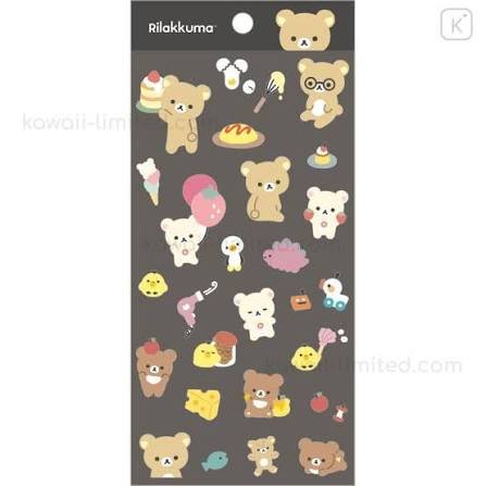 Rilakkuma Sticker Individual Sheets